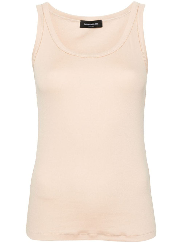 Camisole with beaded trim