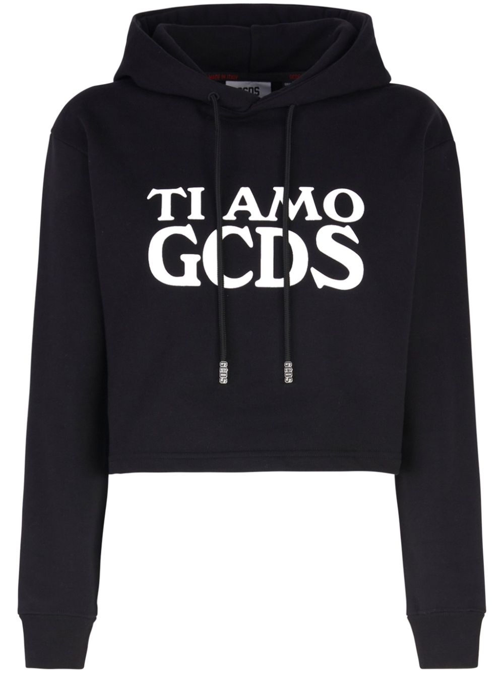 Ti Amo cropped hoodie