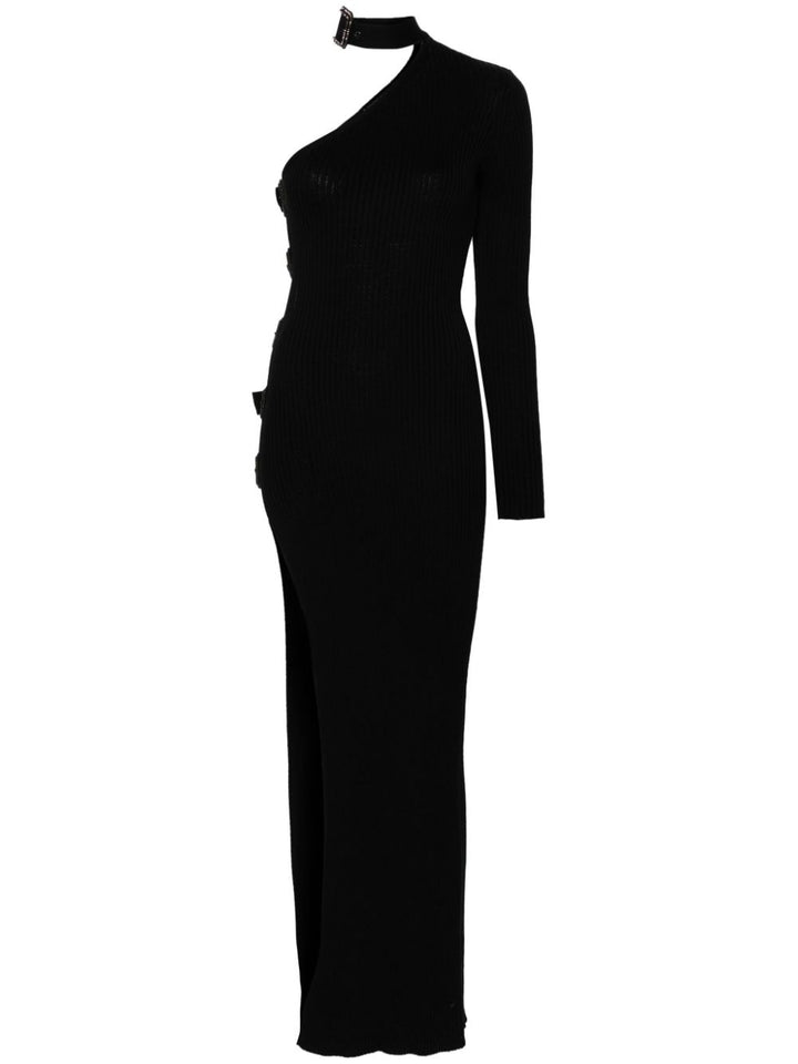 Long dress with cut-out detail