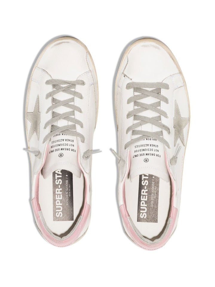 Sneakers Superstar con effetto vissuto