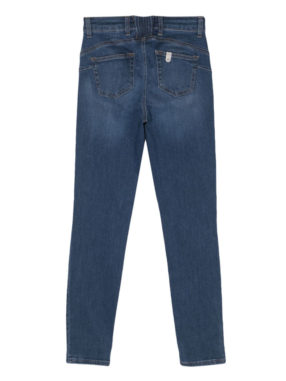 Mid-rise skinny jeans