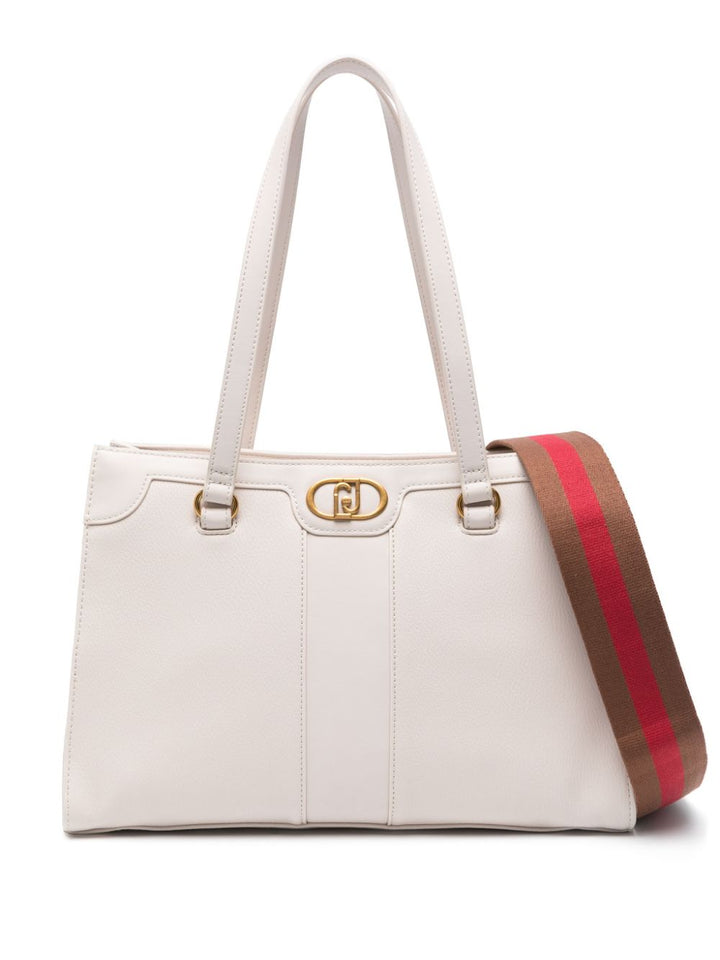 Anaba tote bag with logo plaque
