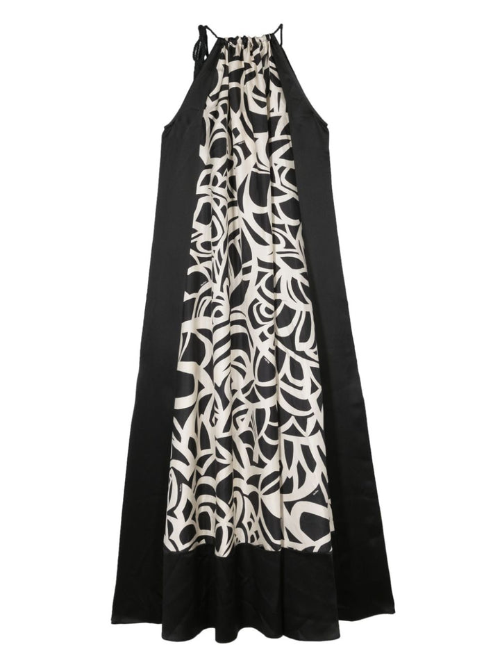 "Licenza" long sleeveless dress