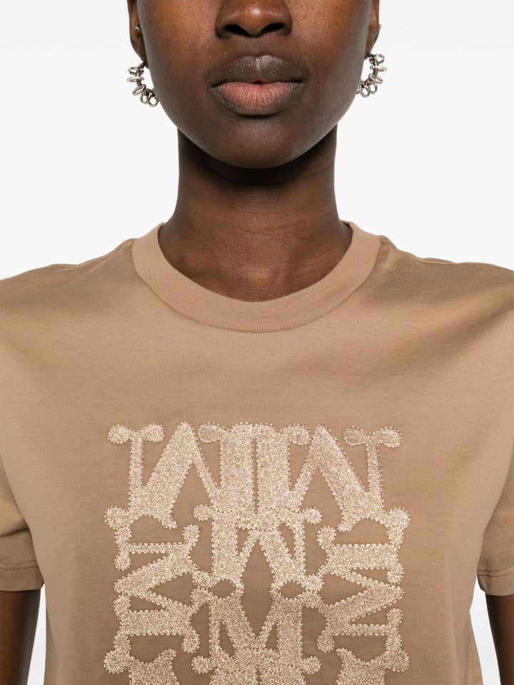 T-shirt con applicazione "Taverna"
