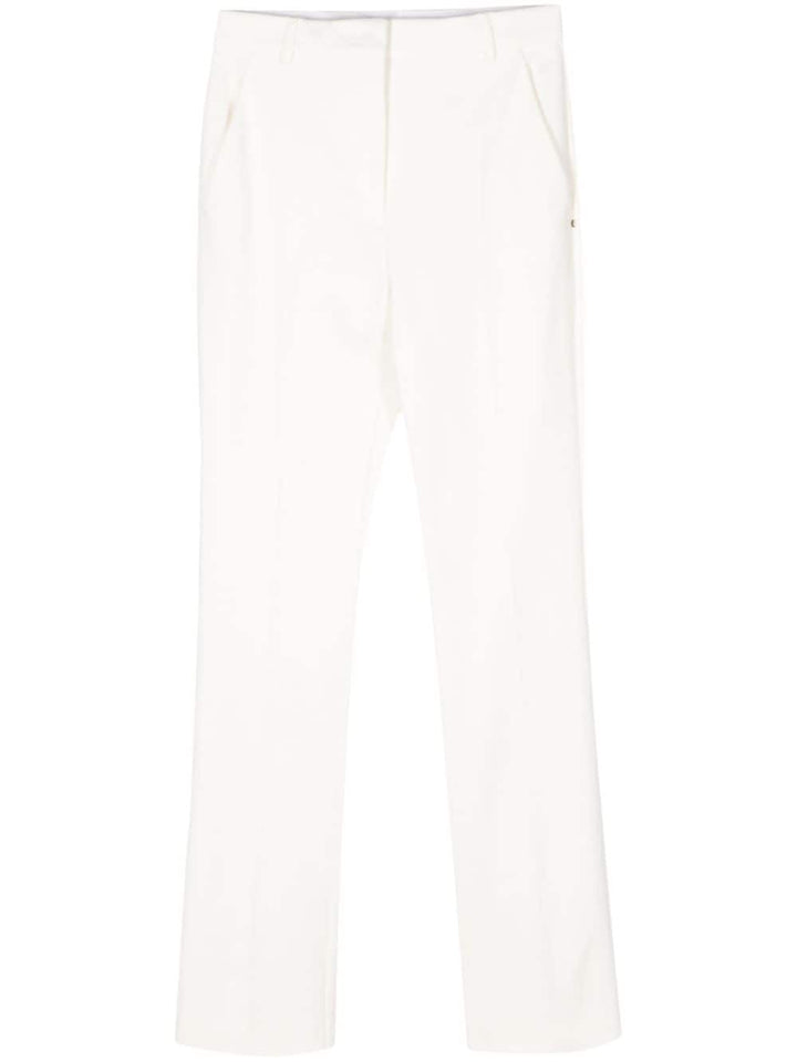 "Pontida" compact jersey trousers