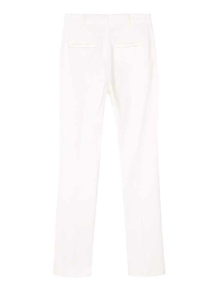 "Pontida" compact jersey trousers