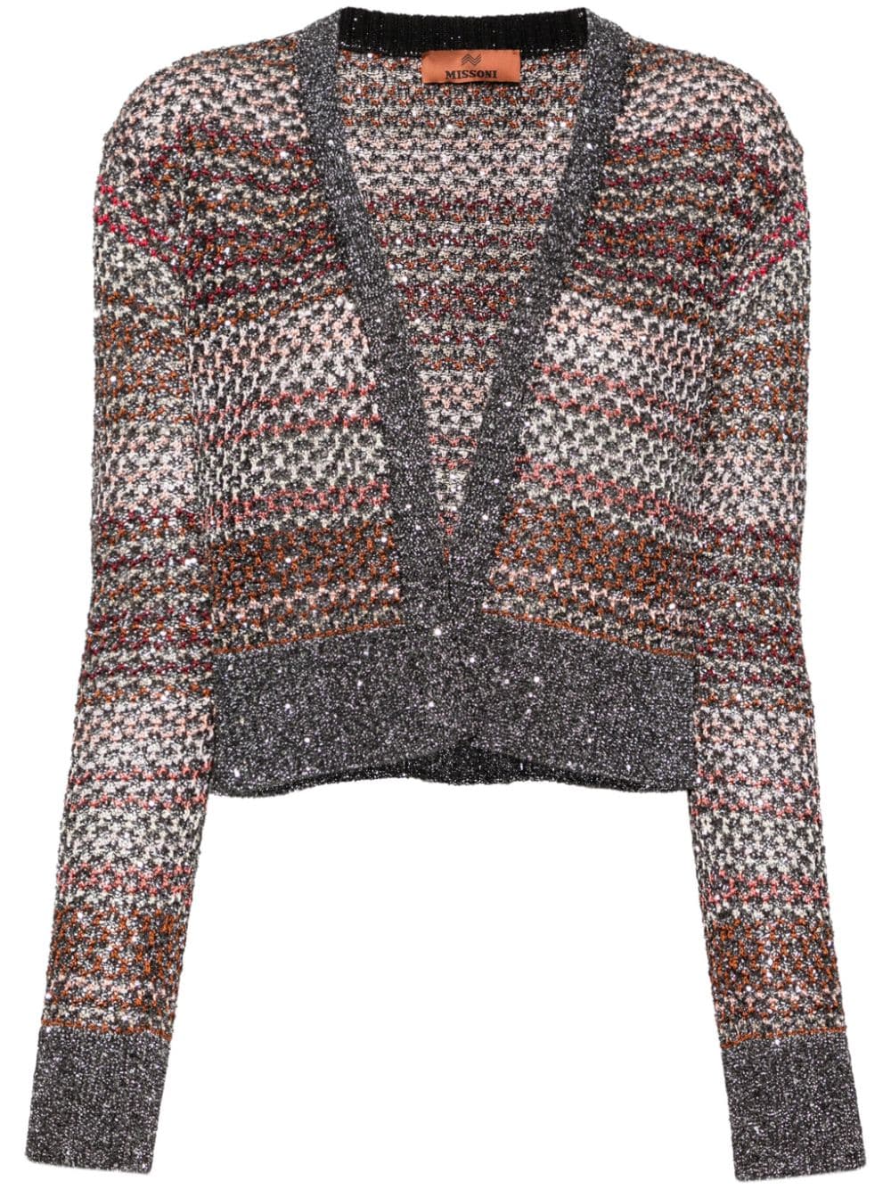 Cardigan with sequins