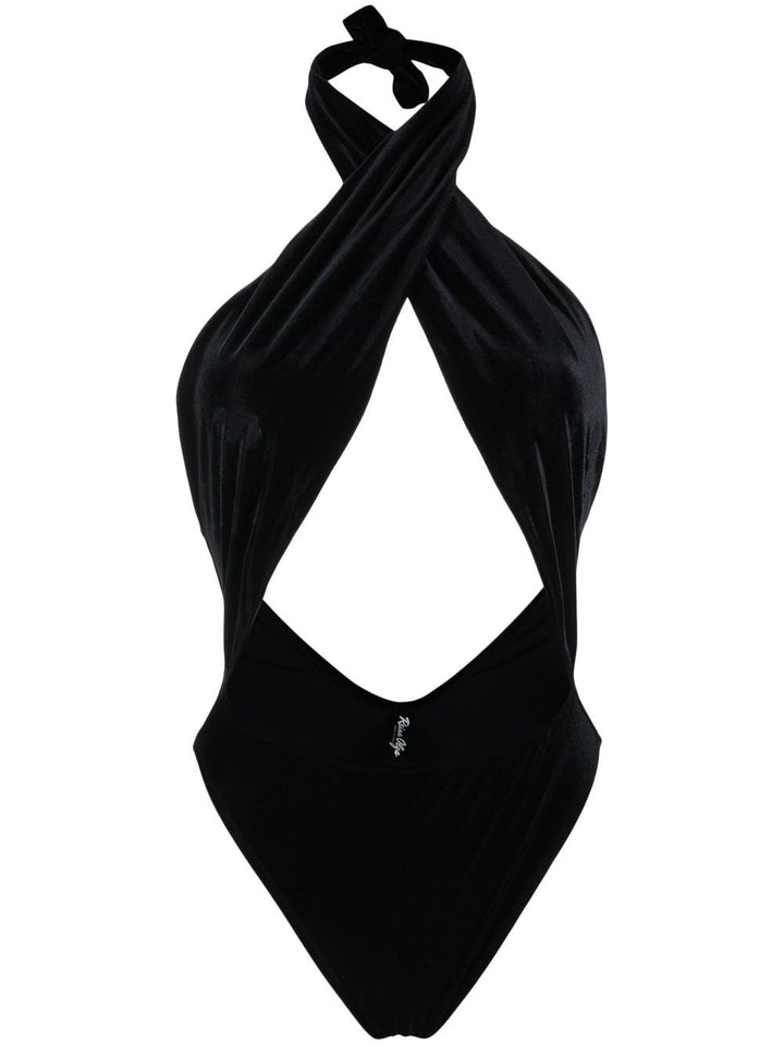 Italian Stallion one-piece swimsuit with cut-out