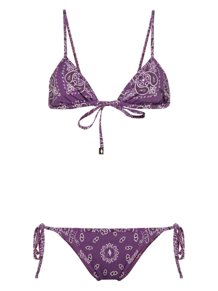 Bikini con stampa bandana