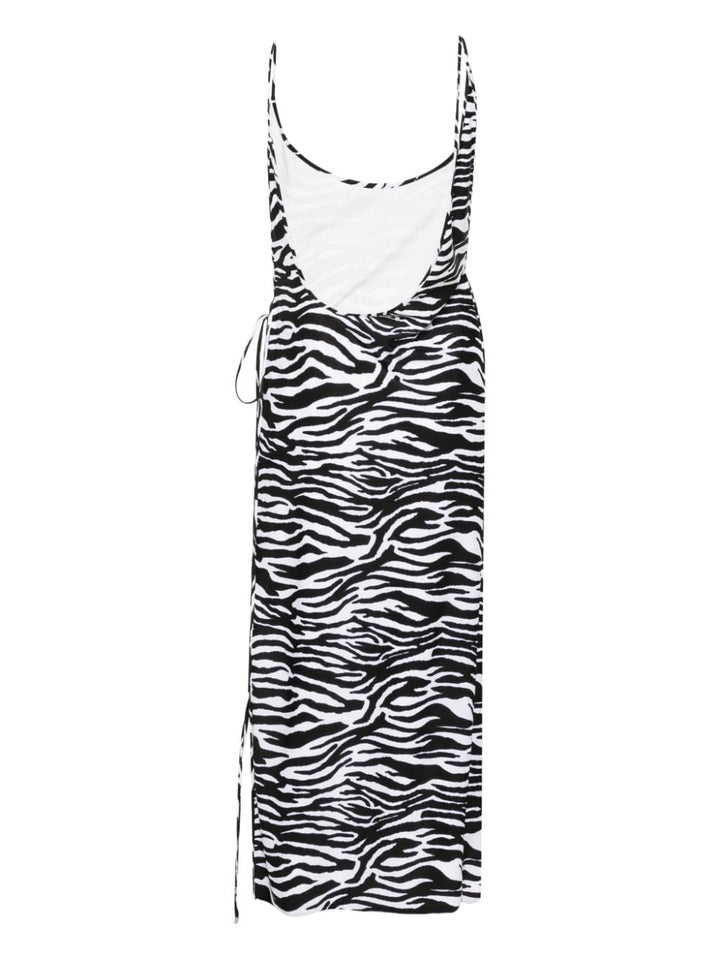 Printed swimsuit cover-up
