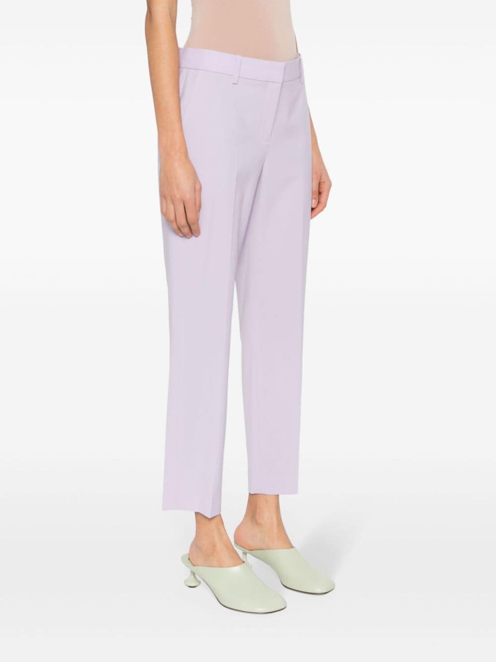 Slim cropped trousers