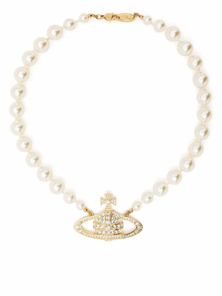 <br>Imogene pearl necklace