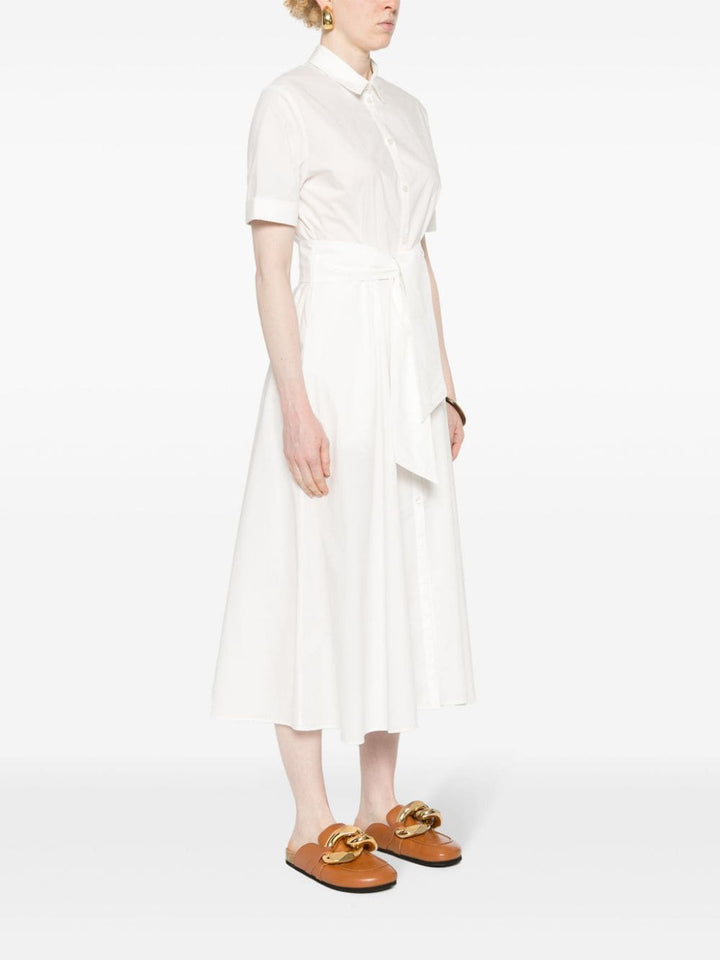 Shirtdress with knot