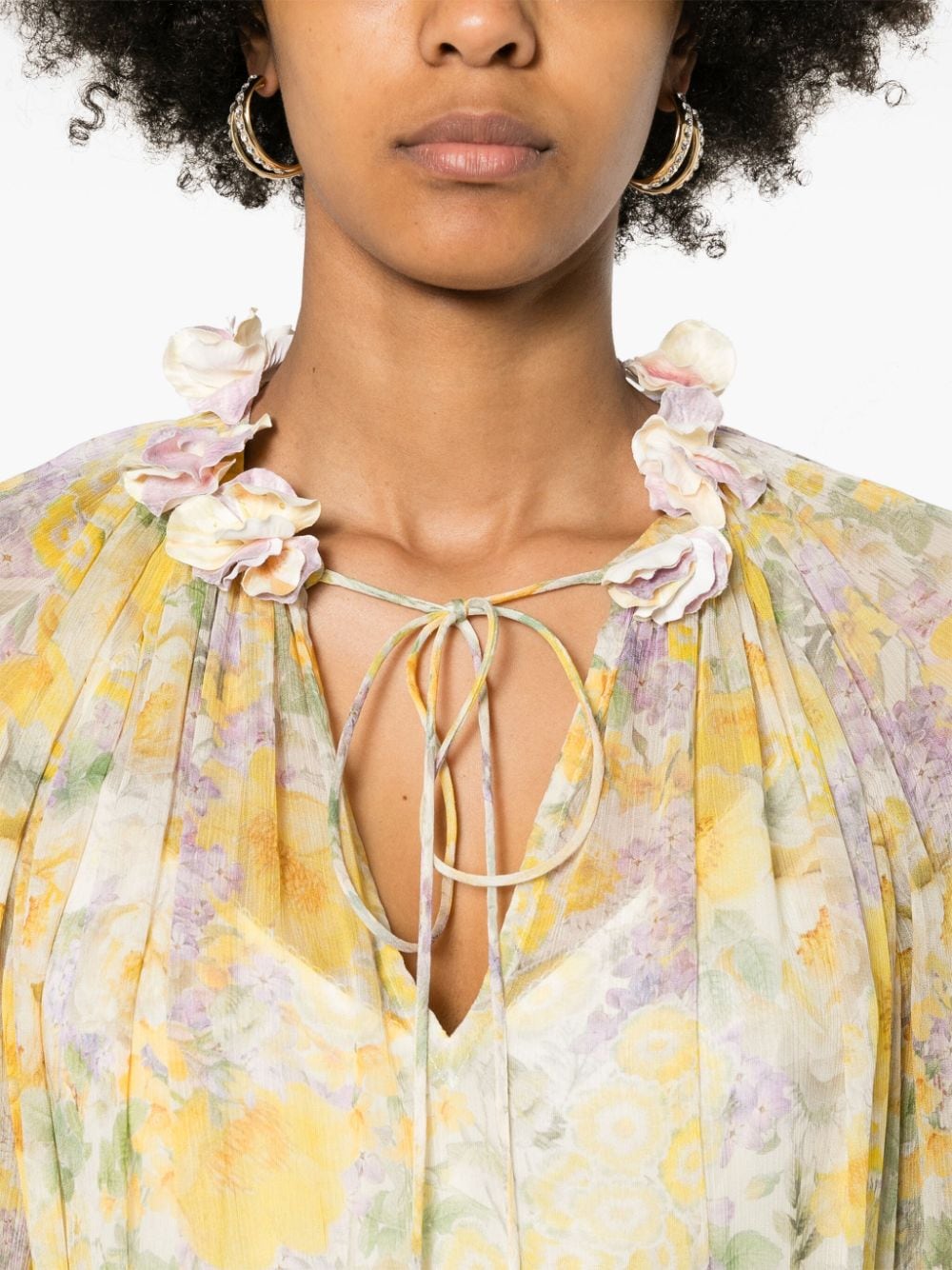 Harmony Billow floral blouse