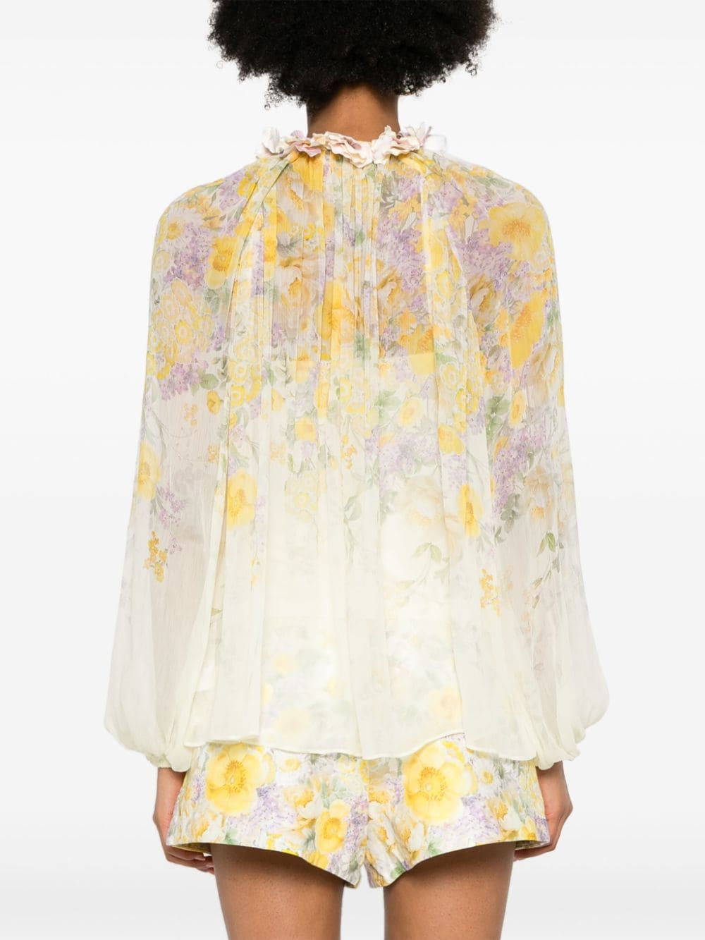 Harmony Billow floral blouse