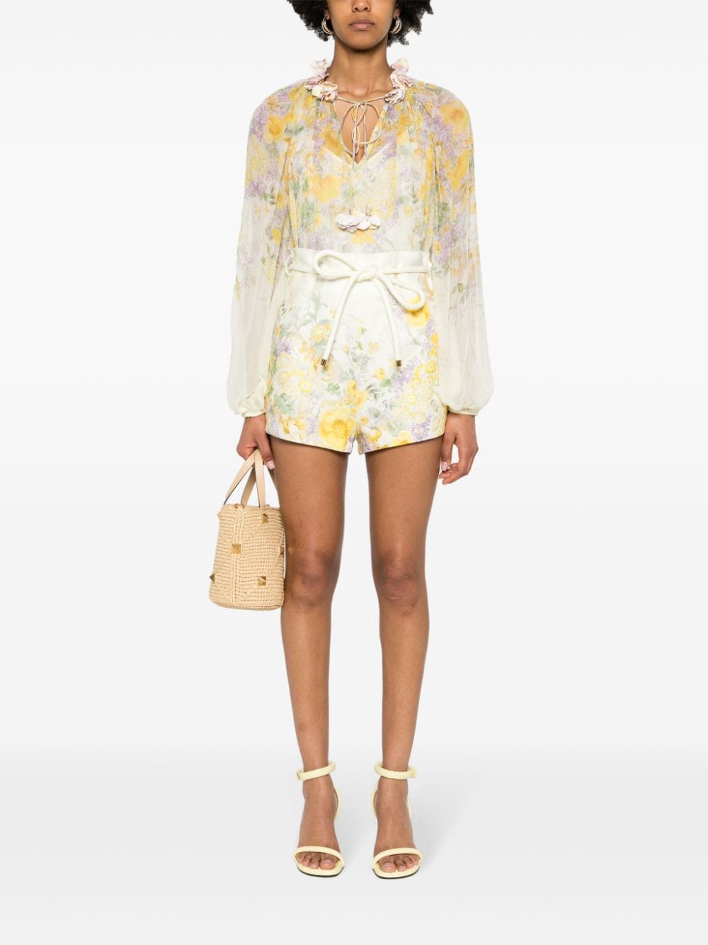 Harmony Billow floral blouse