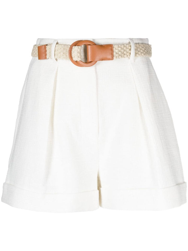 August shorts with belt