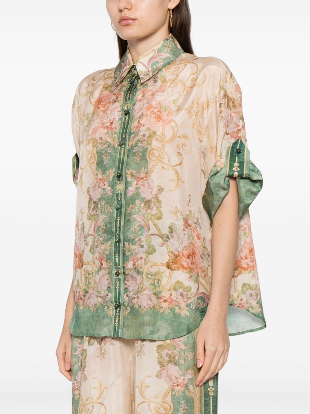 Flowered shirt