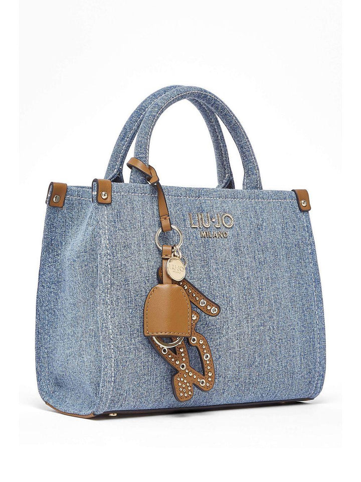 Borsa tote in denim 