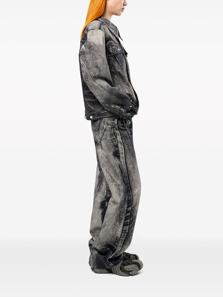 Jeans denim nero 