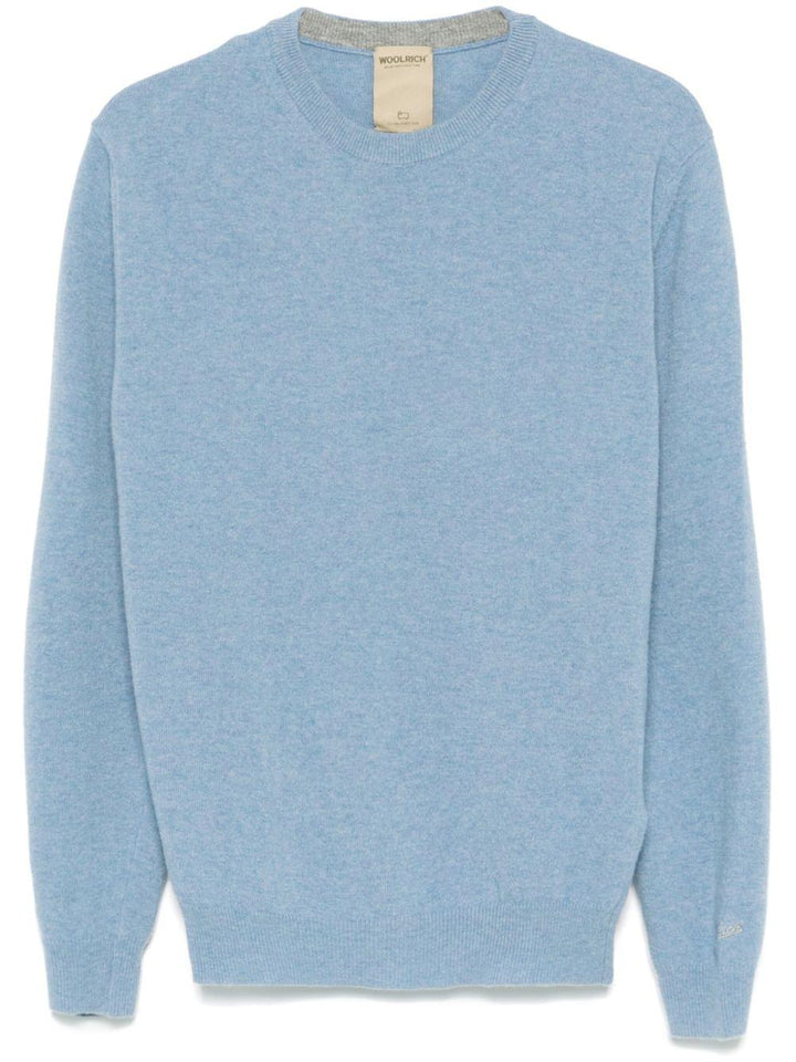 Light blue crew neck sweater