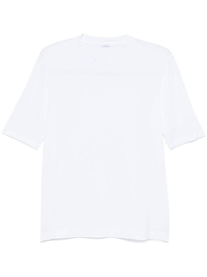 T-shirt girocollo candido 
