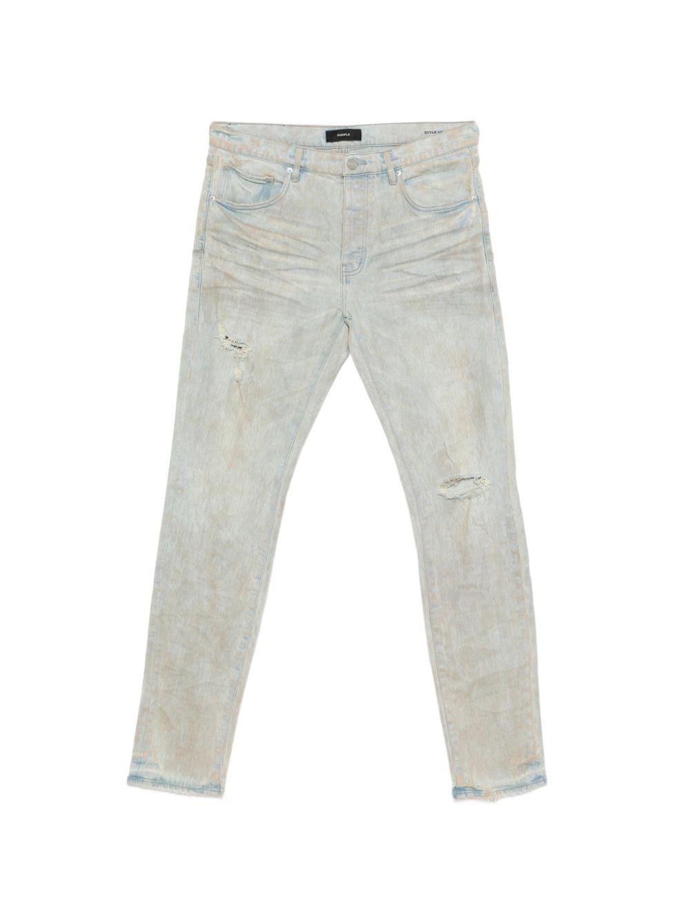 Jeans tan Mud effetto vissuto 