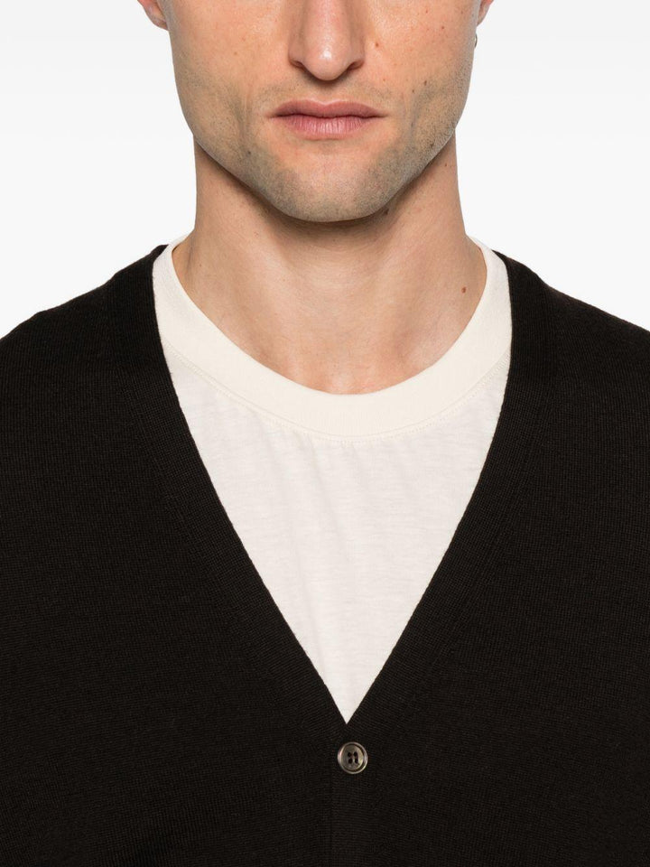Cardigan testa di moro 