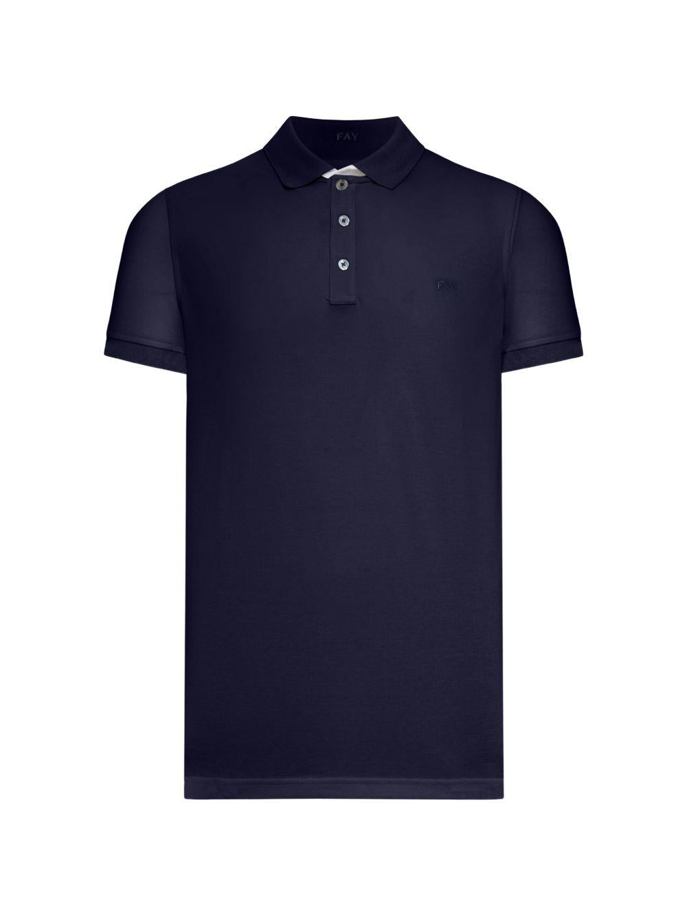 Polo biro con logo ricamato 