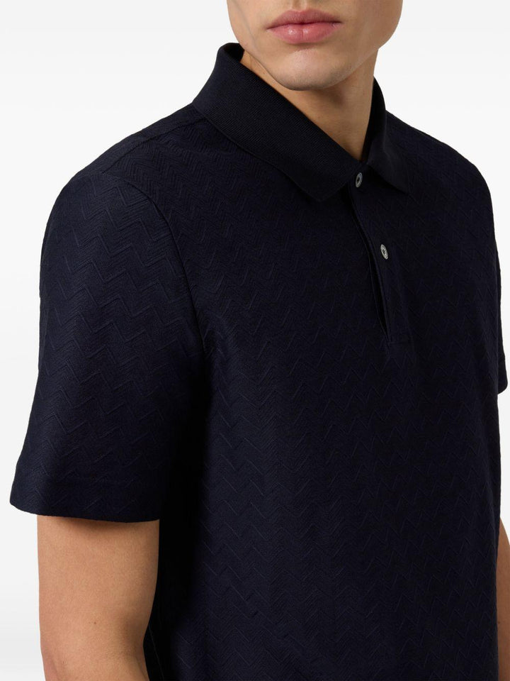 Polo blu 