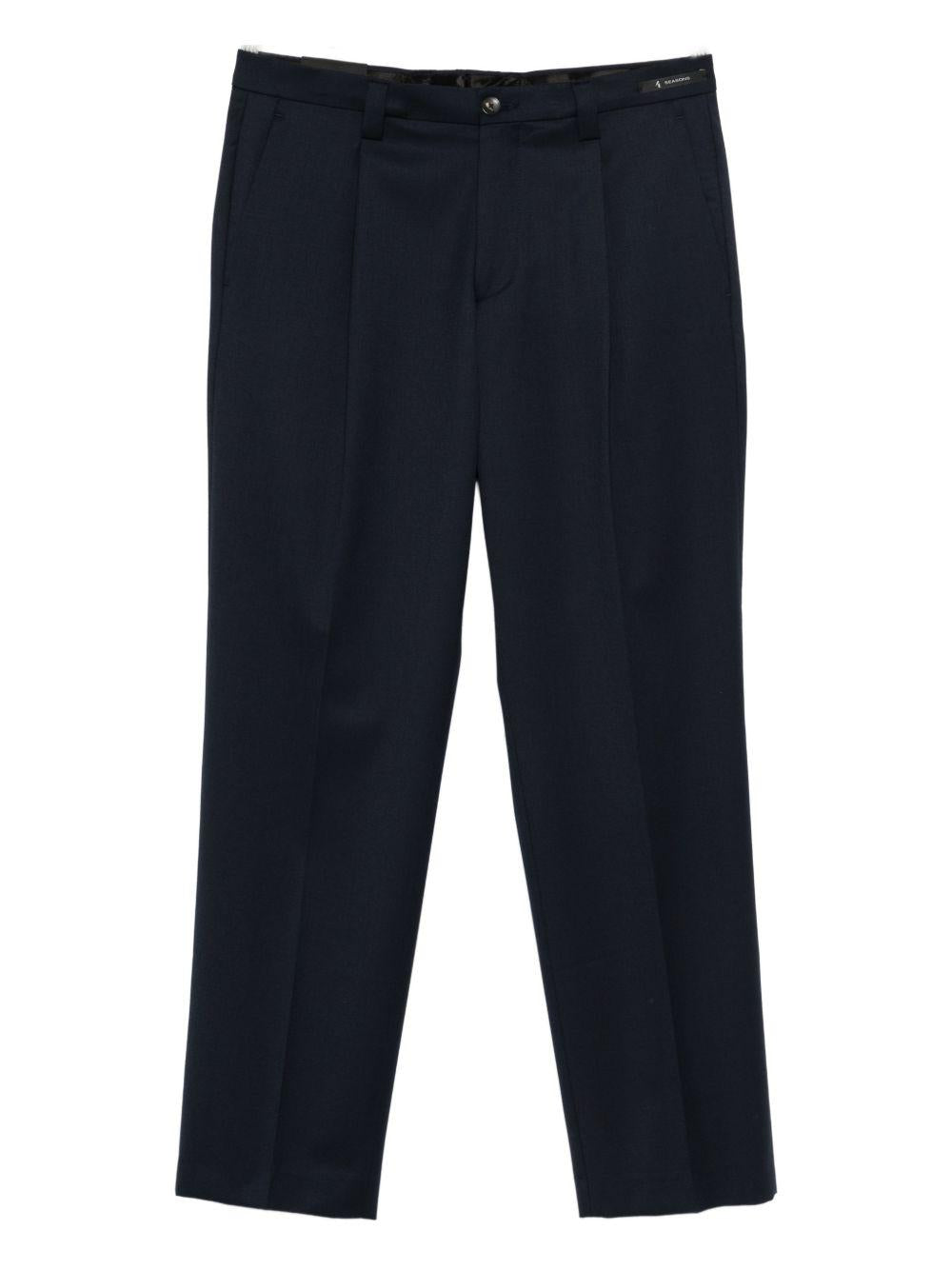 Pantaloni sartoriali blu 