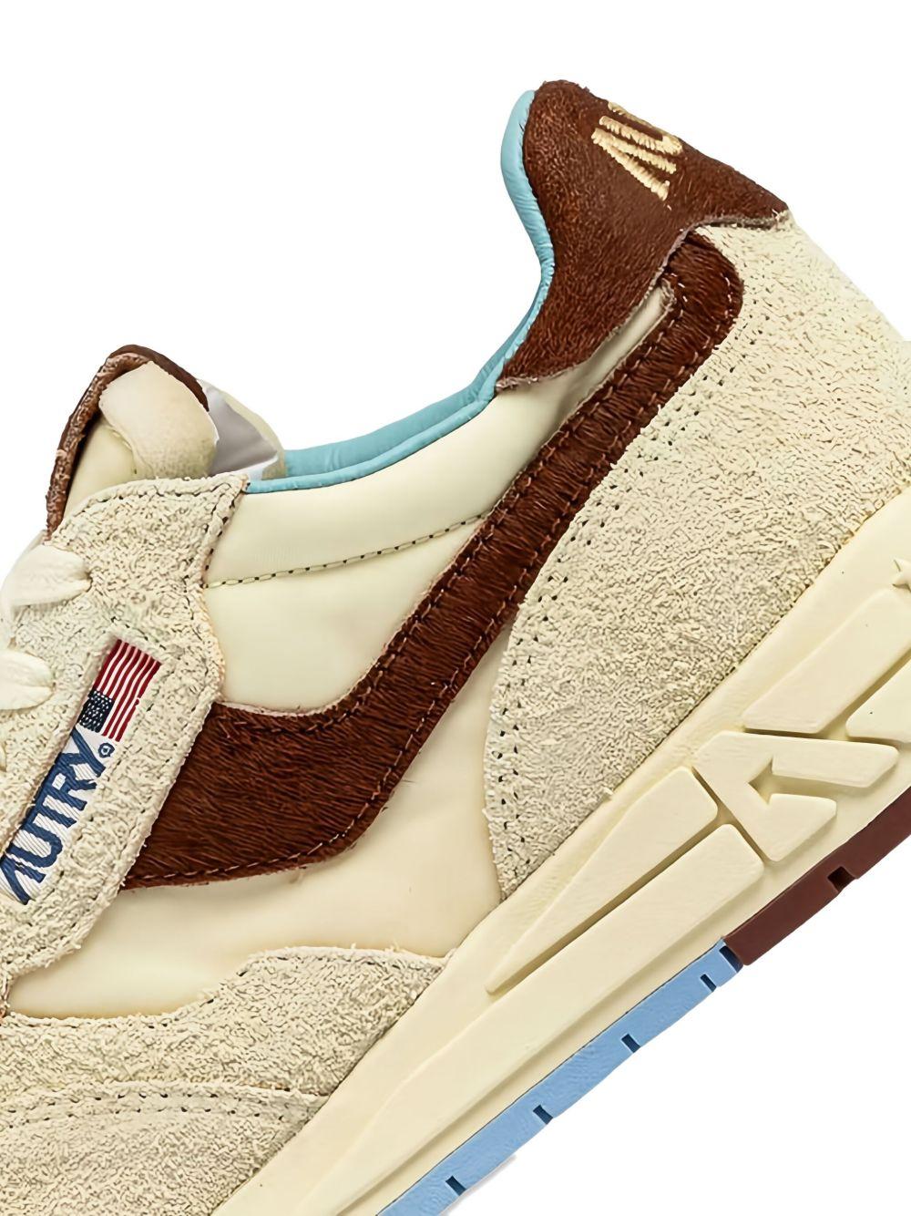 Sneakers rutenio/brown Reelwind Low in nylon e suede 