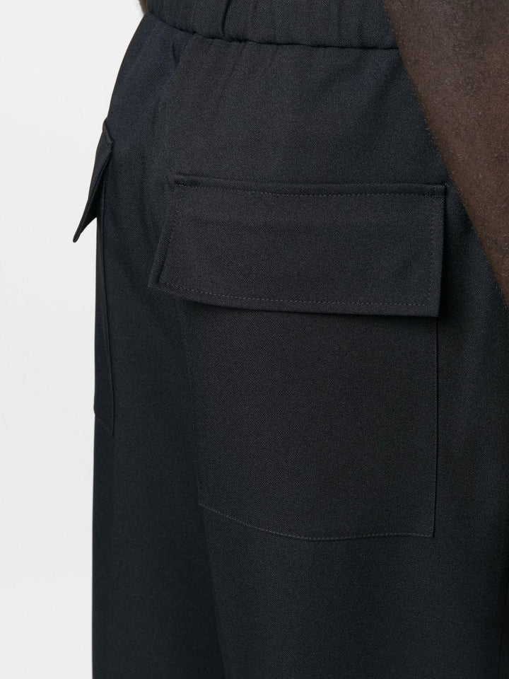 Pantalone blu crop 