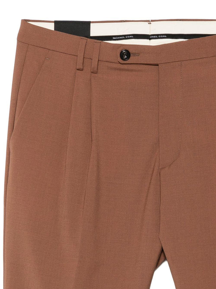 Pantaloni sartoriali mattone 