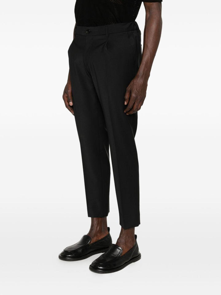 Pantaloni nero con coulisse 