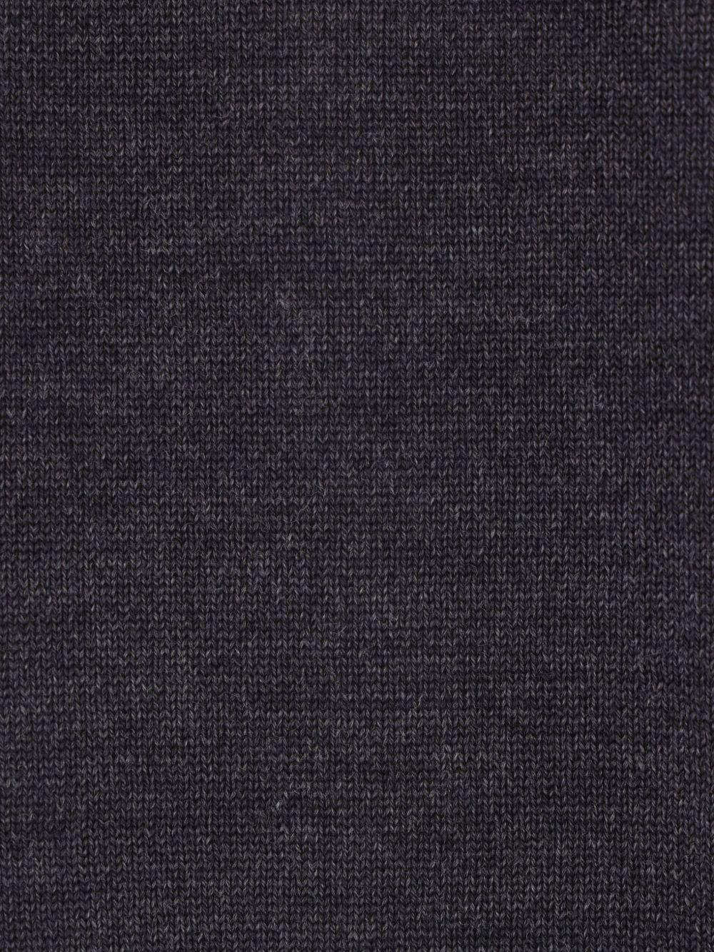 Cardigan con bottoni antracite 
