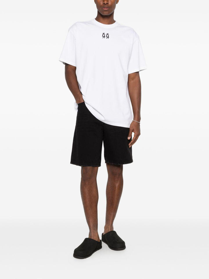 Shorts neri con cinque tasche 