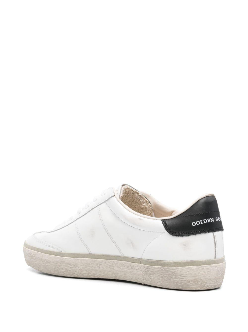 Sneakers Soul Star bianche con effetto vissuto e rinforzo a contrasto 