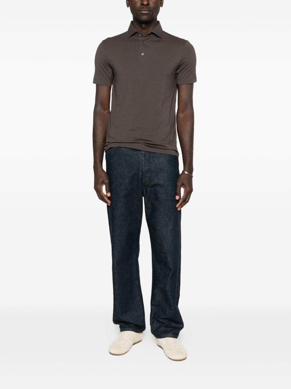 Polo marrone