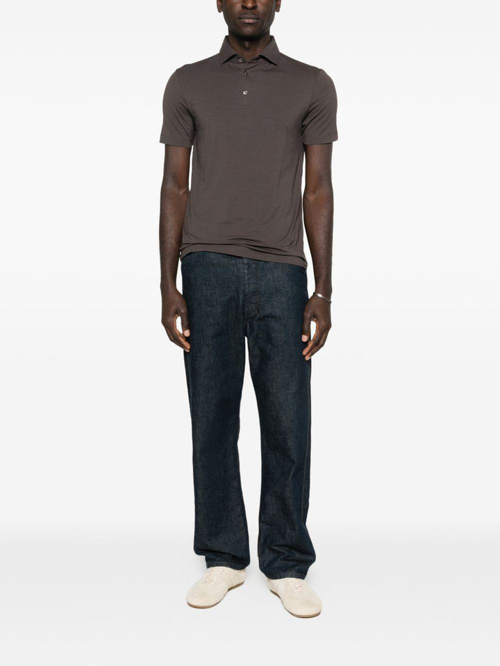 Polo marrone