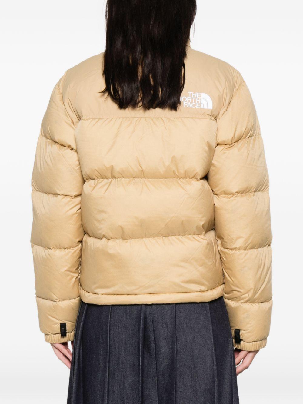 Piumino Retro Nuptse Beige 