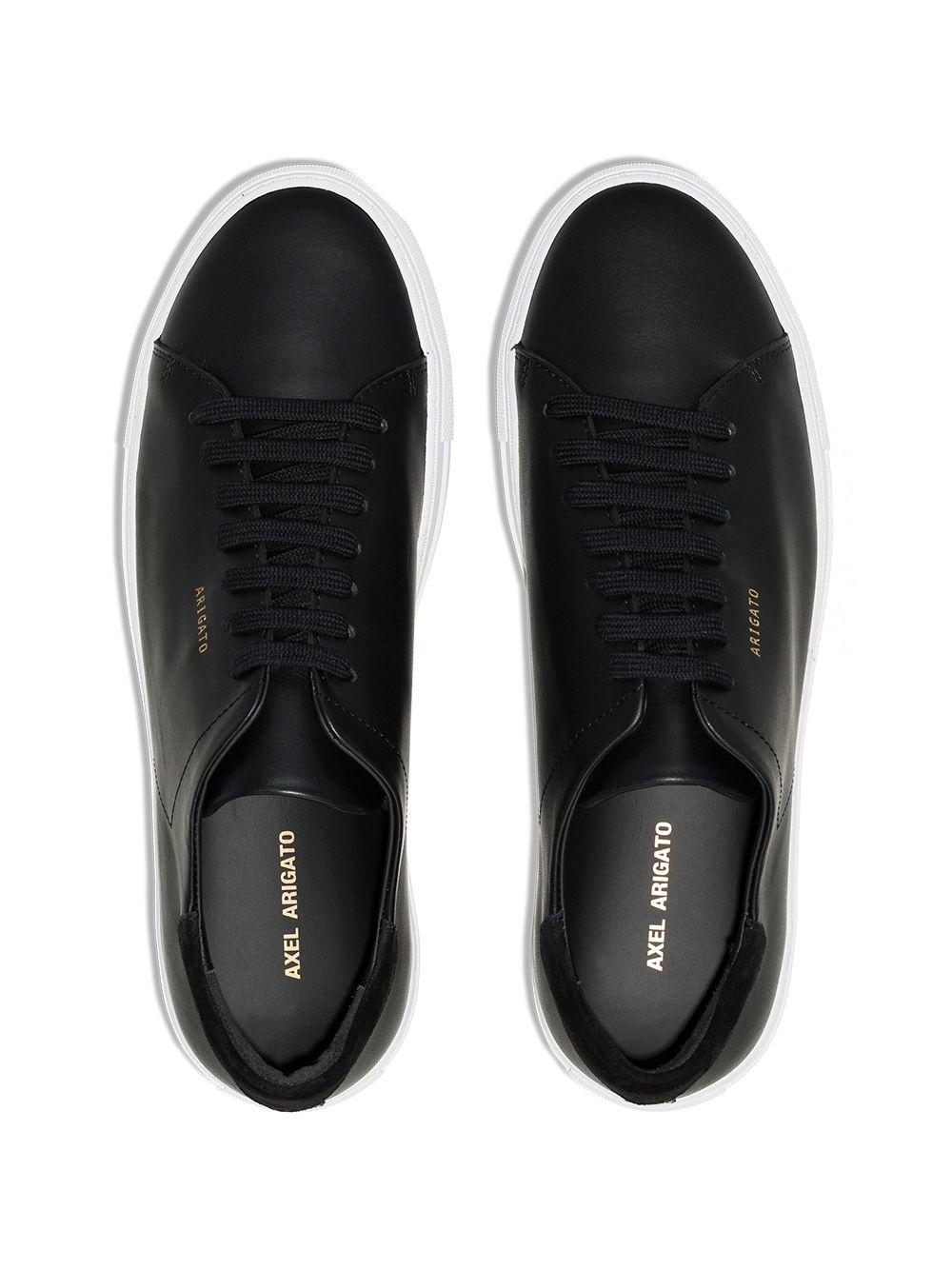Sneakers con lacci nere 