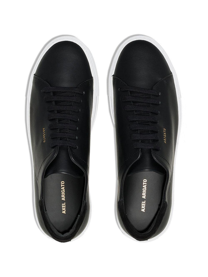 Sneakers con lacci nere 