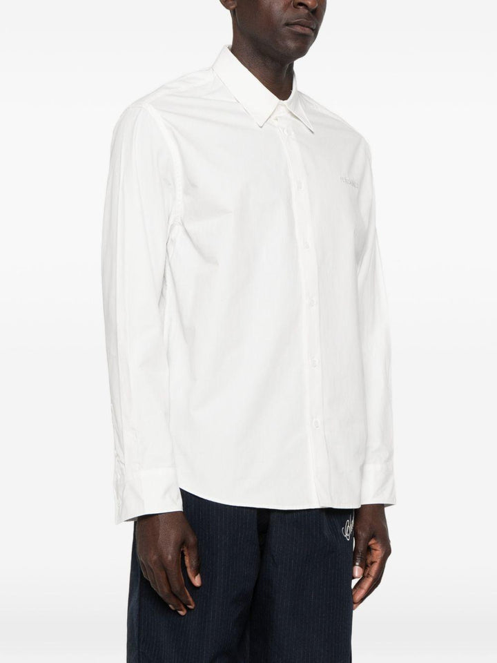 Camicia bianca con bottoni 