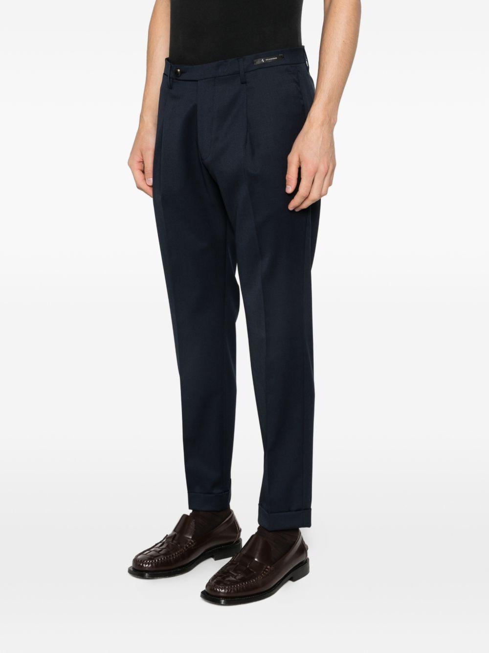 Pantaloni sartoriali blu 