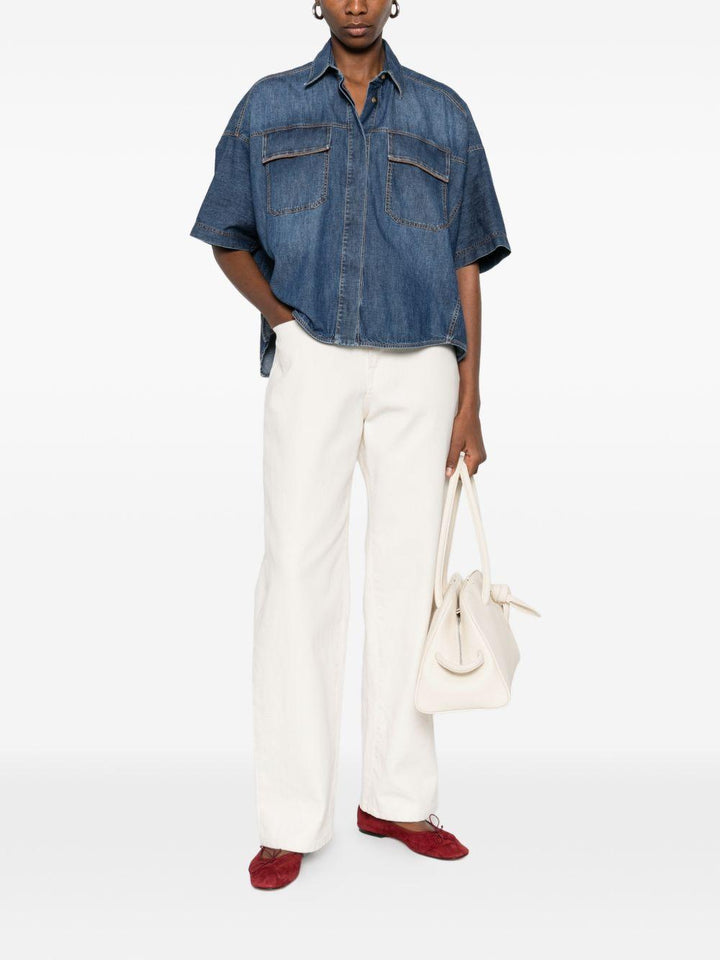 Camicia con tasche 
