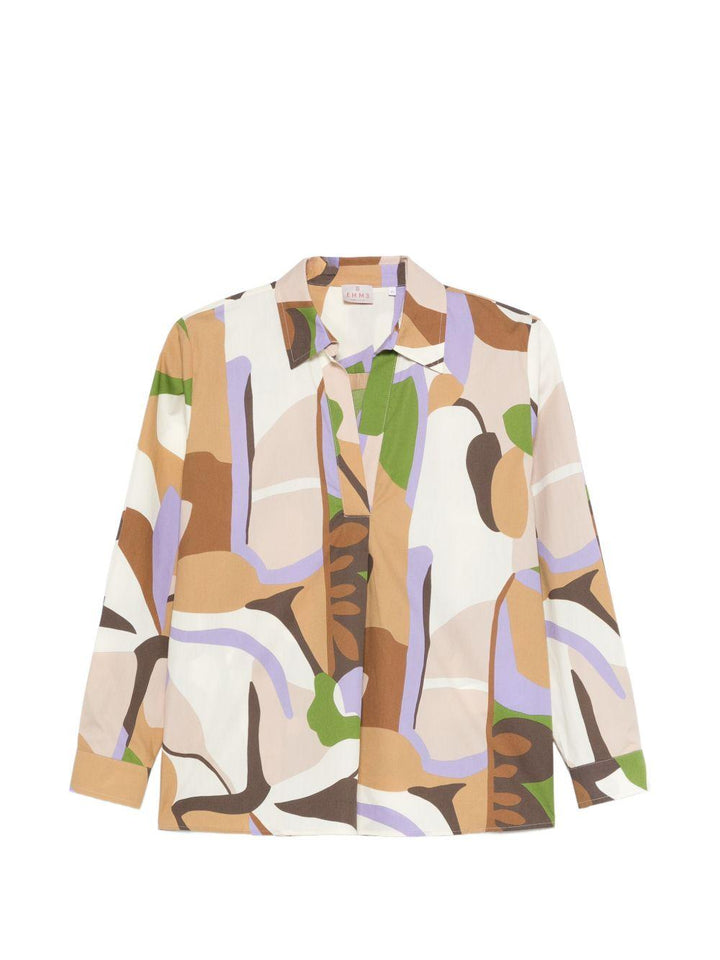 Camicia con stampa 