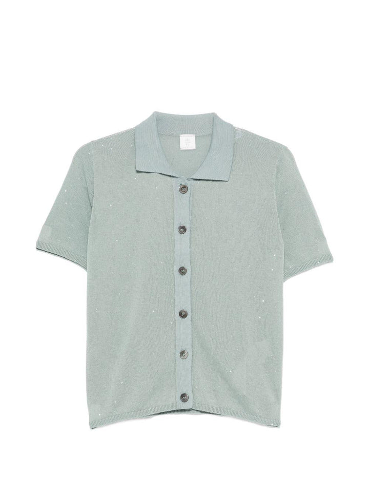 Cardigna modello polo 