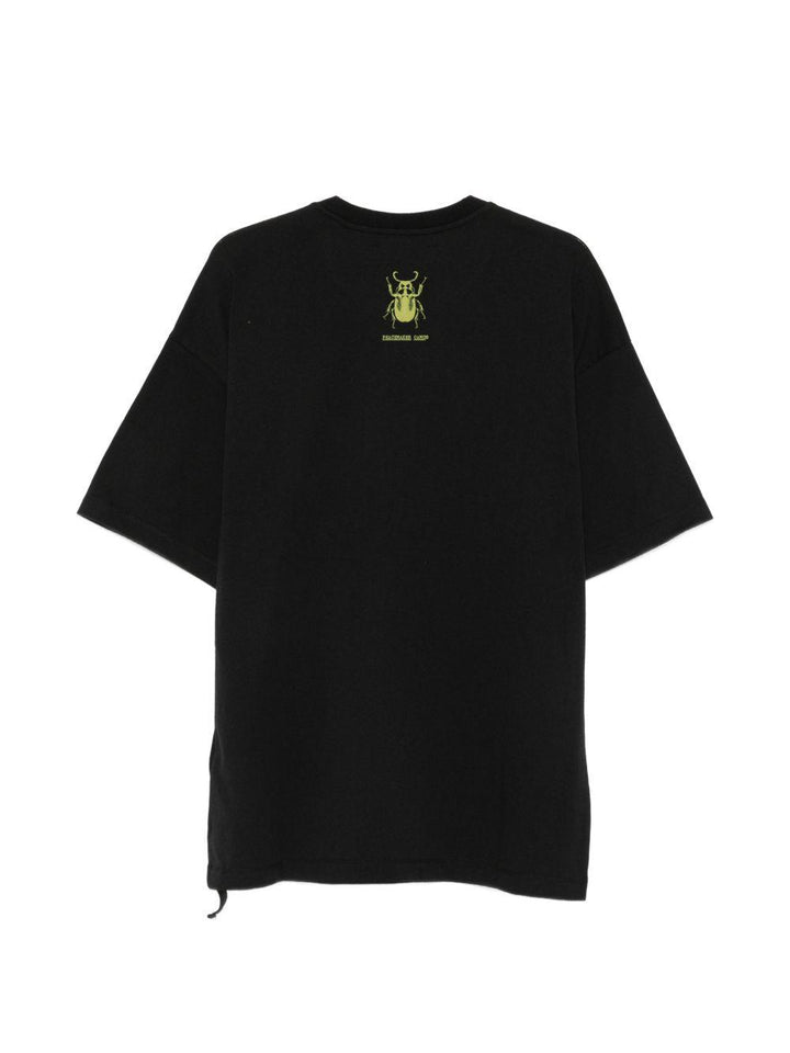 T-shirt con logo nera 