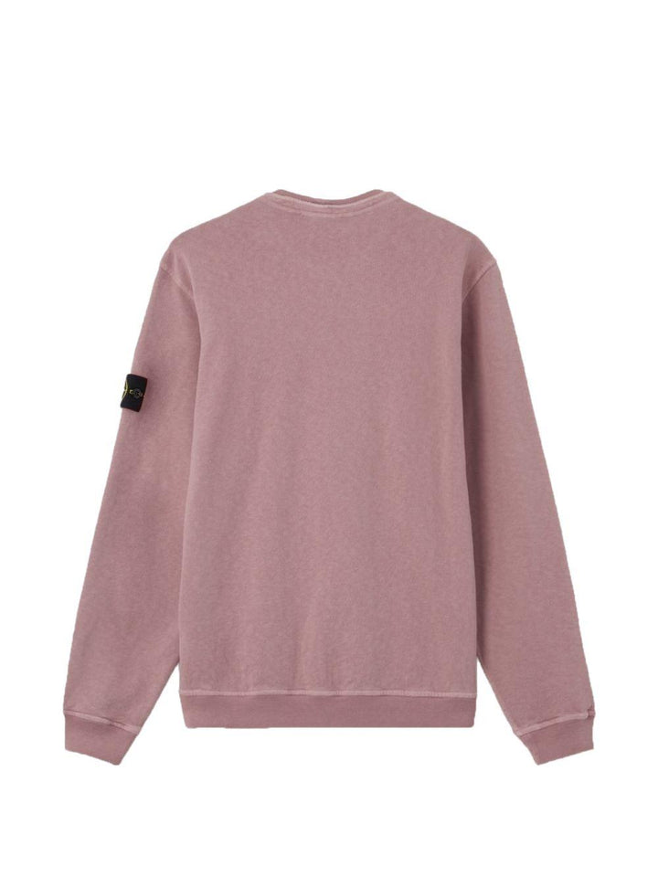 Maglione purple in cotone 